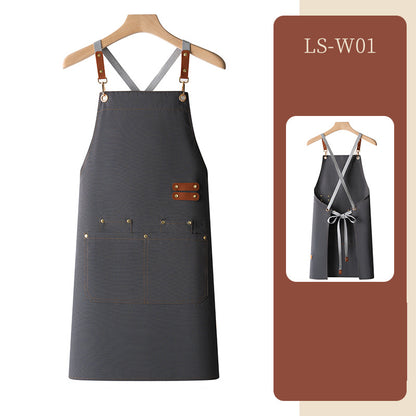 Stylish Professional Chef Apron for Kitchen & Catering | Stain-Resistant Waterproof Workwear