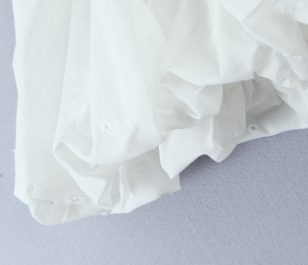 Women's Sweet Voluminous Bubble Skirt - Trendy White Summer Bottoms