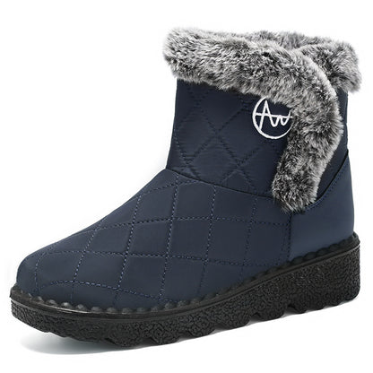 Women's Soft Soled Polyurethane Velvet Thick Snow Boots