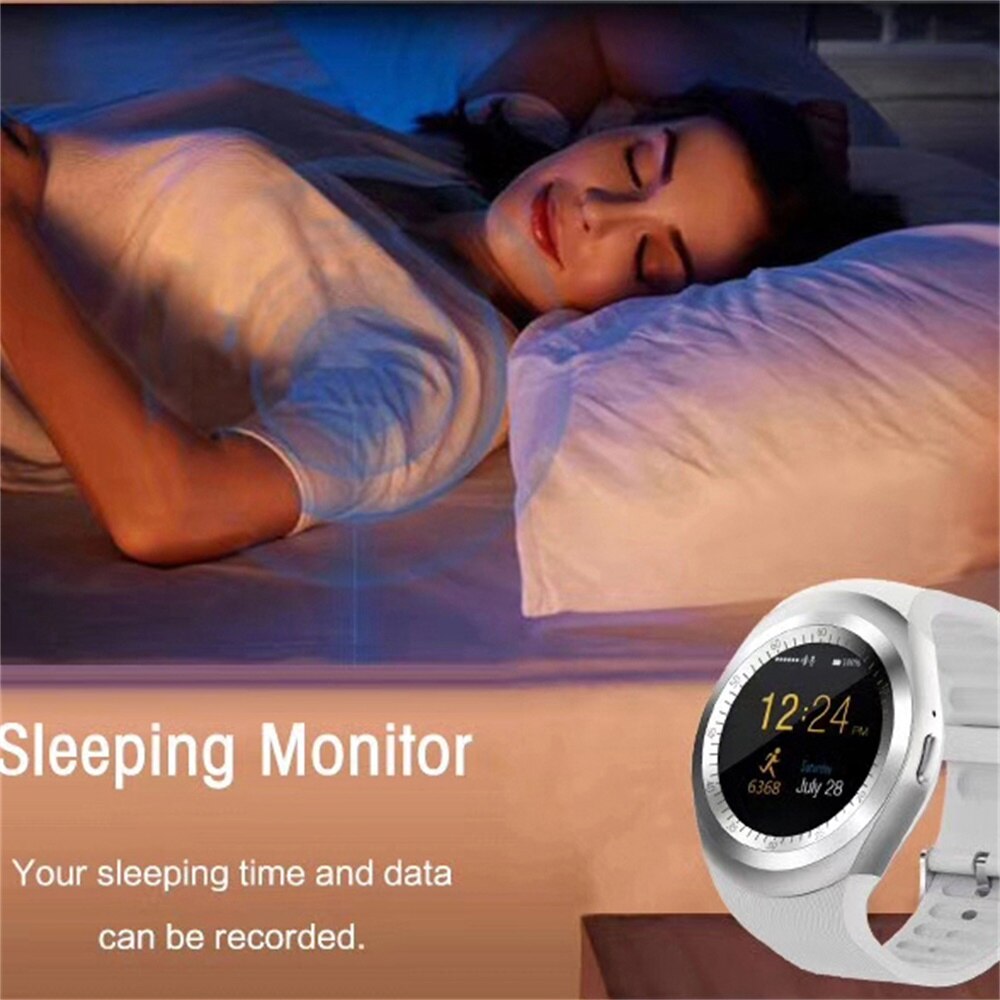 696 Y1HR Smart Watch - Bluetooth & SIM Card Sport Smartwatch & Fitness Bracelet with Heart Rate Monitor