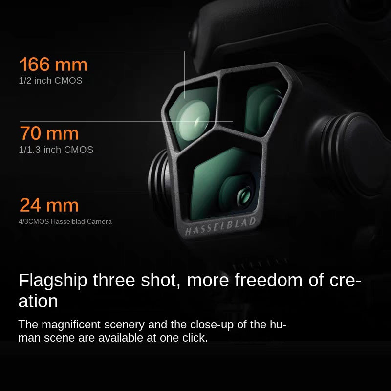 DJI Mavic 3 Pro Flagship Aerial Drone - Professional Triple-Camera System with HD Master Edition Camera