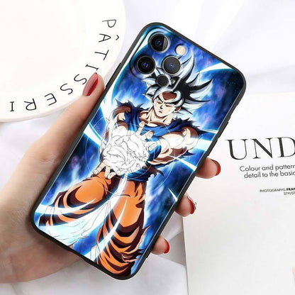 Anime Dragon Ball Super Saiyan Gogeta Phone Case - Soft TPU Protective Cover for iPhone 15 14 13 12 Pro Max