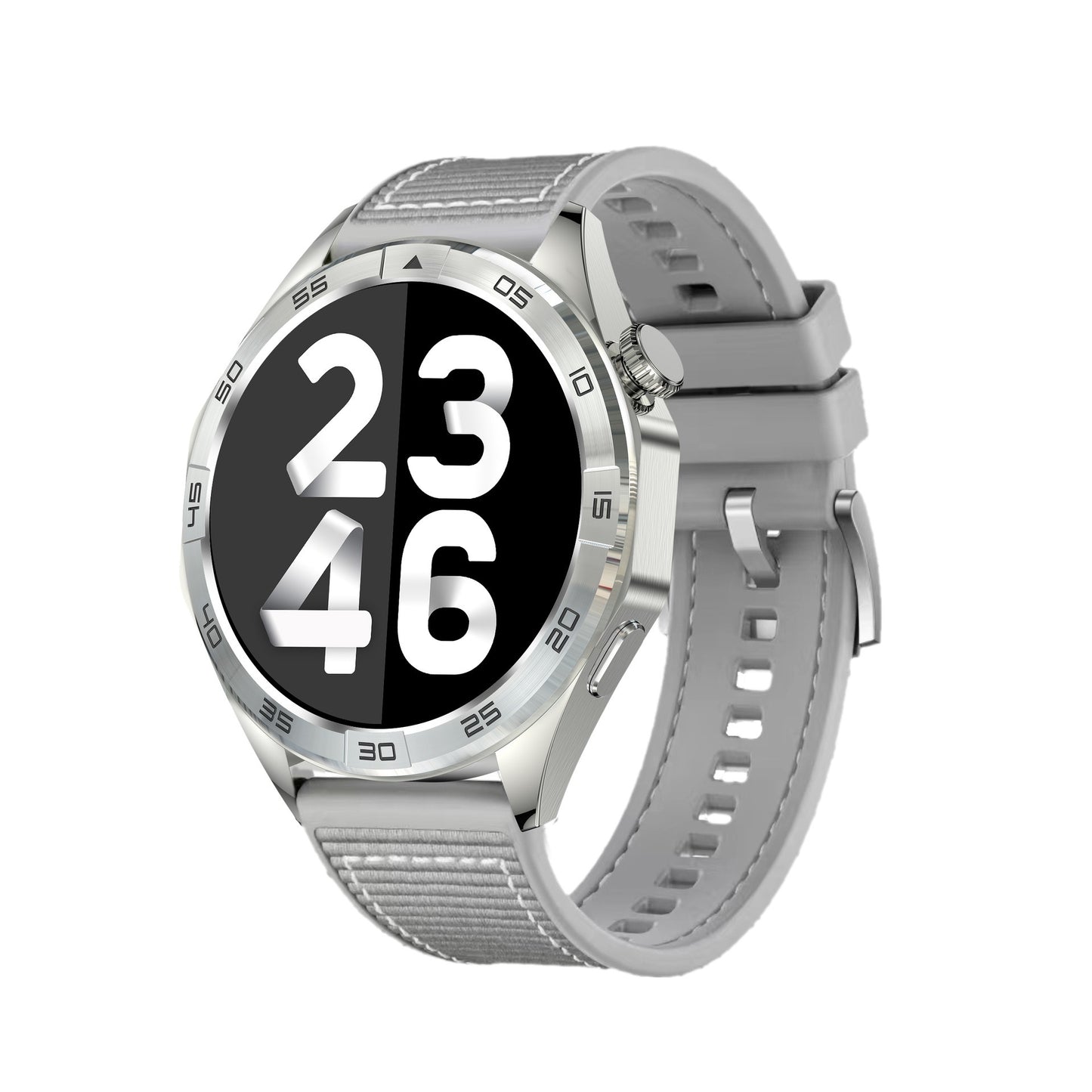 Luxury Business Smart Watch with Bluetooth Calling - Round Screen Health Monitoring Watch