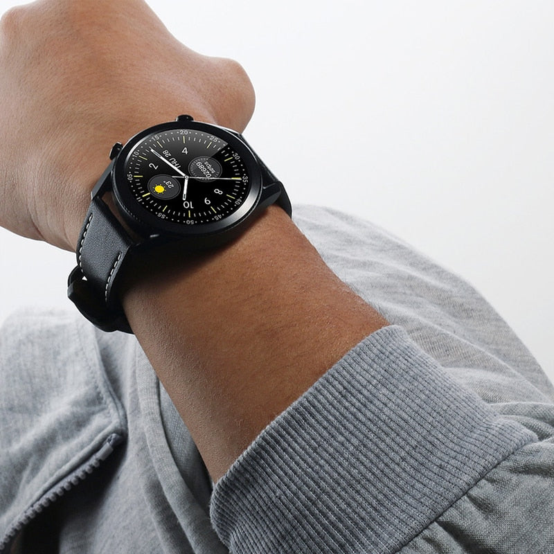 Bluetooth Calling Smart Watch - Waterproof Sports Fitness Tracker with Weather Display for Android & iOS