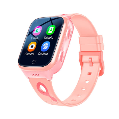 Children's 4G GPS Smart Phone Watch with Video Call (K9H, Pink)
