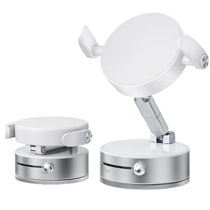 Vacuum Suction Cup Phone Holder - Magnetic Suction Chuck Car Mount & Desktop Stand