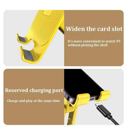 Foldable Rotating Phone Stand - Adjustable Desktop Tablet & Smartphone Holder Support