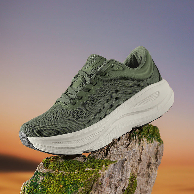Air Cushion Mesh Breathable Outdoor Running Shoes (Anti-Slip Shock Absorption)