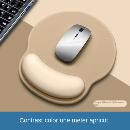 Gradient Silicone Mouse Pad with Wrist Rest - Ergonomic Anti-Slip Wrist Support Pad for Computer & Office