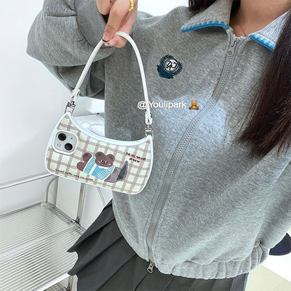 Chic Handbag Style iPhone Case with Leather Strap - Full Inclusive Protection Cover for iPhone Series