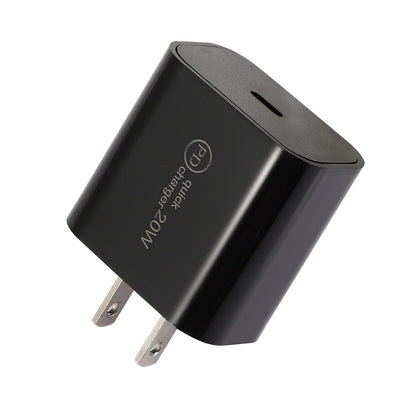 20W PD Fast Wall Charger - Type-C Travel Charging Head Adapter