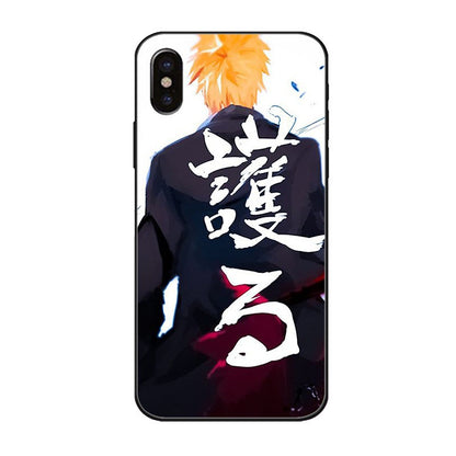 Anime Bleach Ichigo Kurosaki Phone Case - Shockproof Soft TPU Protective Cover for iPhone