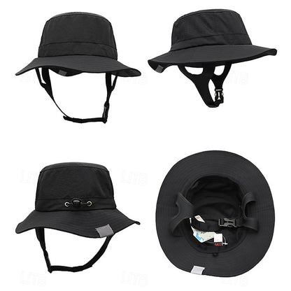 Breathable Outdoor Safety Bucket Hat with Hard Inner Shell - Detachable Cycling Protection Cap