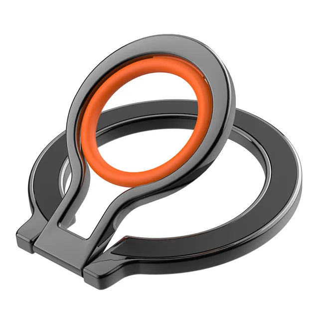 360° Rotating Magnetic Ring Holder Stand Grip for iPhone MagSafe - Folding Phone Back Bracket