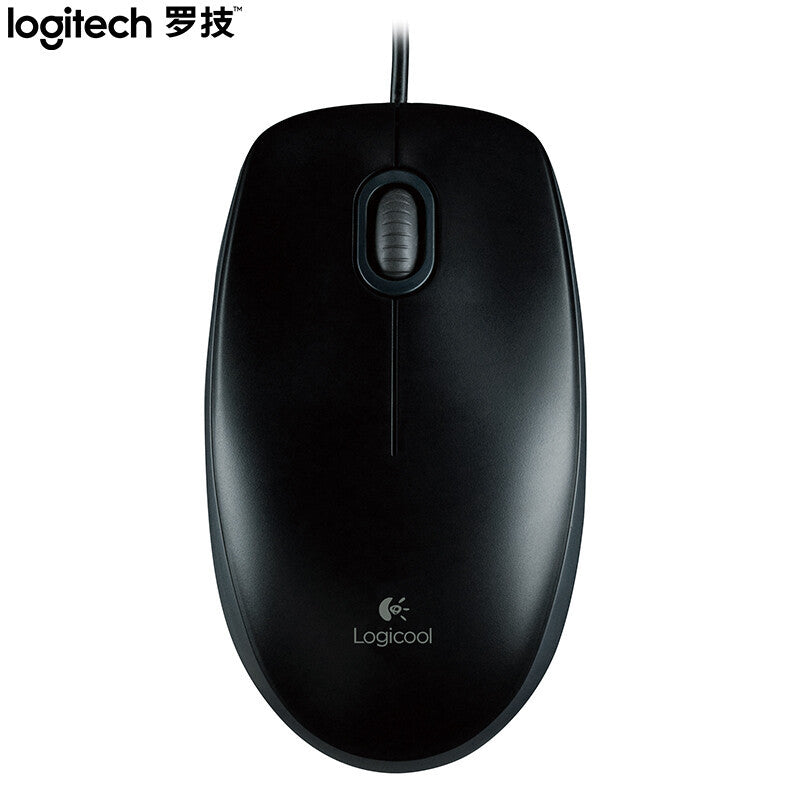 Logitech M100r Wired Mouse - Universal USB Business Mouse for Laptop, Office & Home Use
