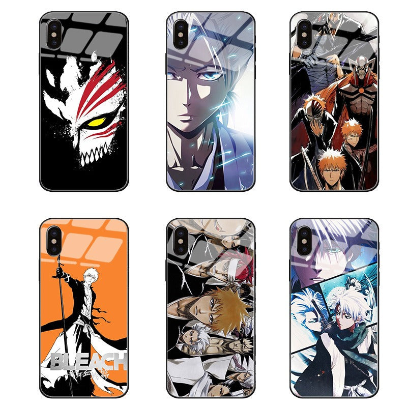 Anime Bleach Ichigo Kurosaki Phone Case - Shockproof Soft TPU Protective Cover for iPhone