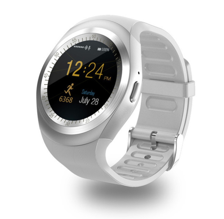 696 Y1HR Smart Watch - Bluetooth & SIM Card Sport Smartwatch & Fitness Bracelet with Heart Rate Monitor