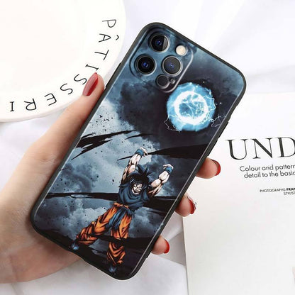 Anime Dragon Ball Super Saiyan Gogeta Phone Case - Soft TPU Protective Cover for iPhone 15 14 13 12 Pro Max