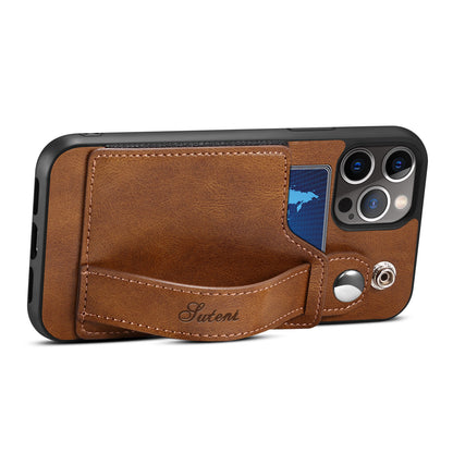 Premium Leather Wallet Phone Case for iPhone 14 Pro Max - Multi-Card Holder & Money Pocket Back Cover