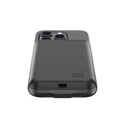 Large Capacity Battery Case for iPhone 12 & 13 Series - Portable Back Clip Power Bank Cover