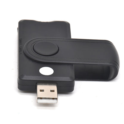 USB 2.0 Multi-in-One Smart Card Reader - All-in-One SIM, SD, Micro SD, and MMC Memory Card Reader Adapter