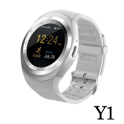 696 Y1HR Smart Watch - Bluetooth & SIM Card Sport Smartwatch & Fitness Bracelet with Heart Rate Monitor