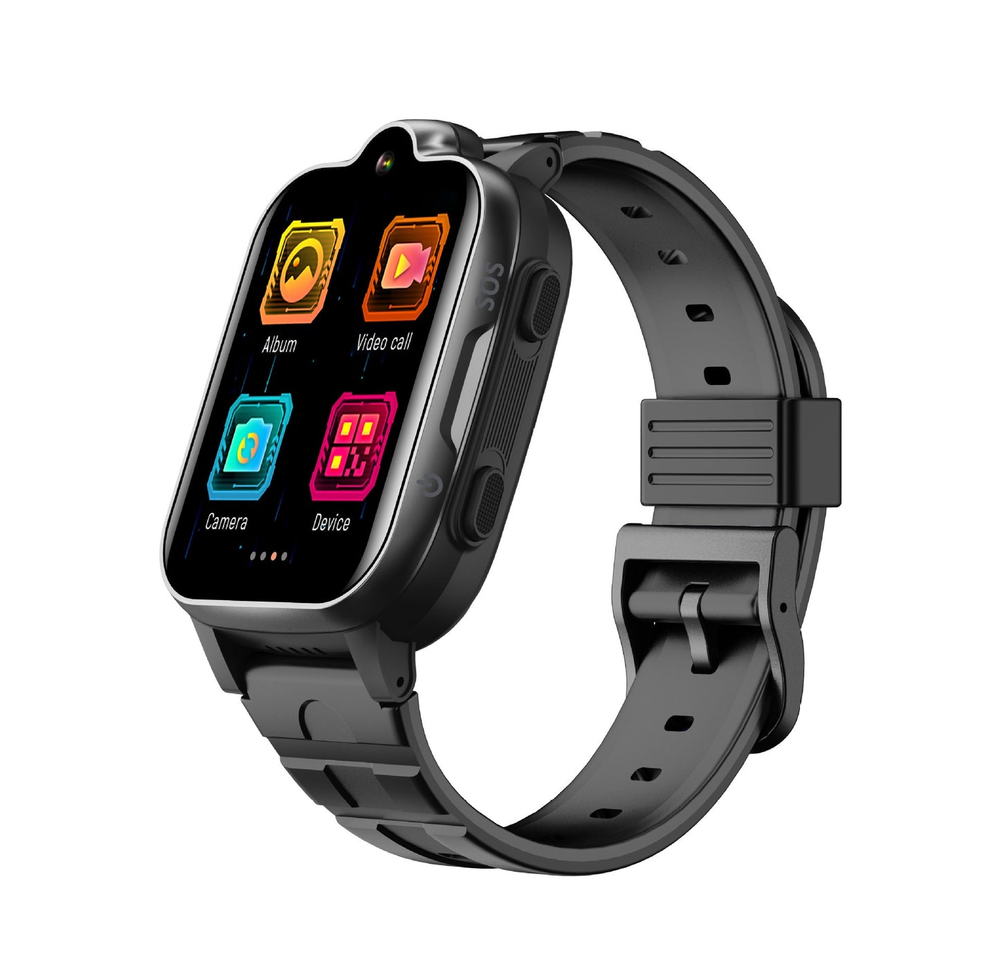 Children's 4G GPS Smart Phone Watch with Video Call (K9H, Pink)