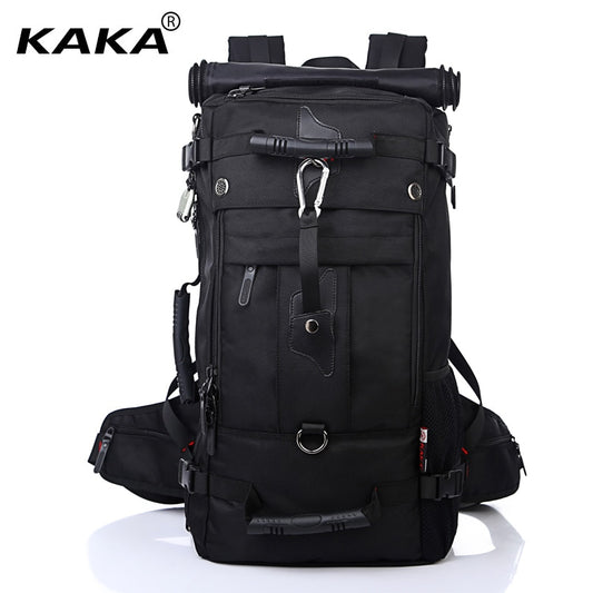 KAKA Men Backpack Travel Bag – Large Capacity Versatile Utility Mountaineering