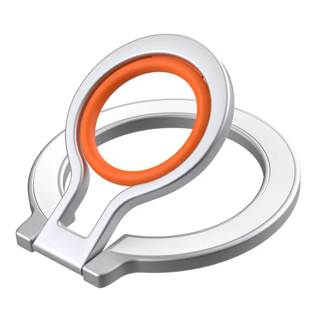 360° Rotating Magnetic Ring Holder Stand Grip for iPhone MagSafe - Folding Phone Back Bracket