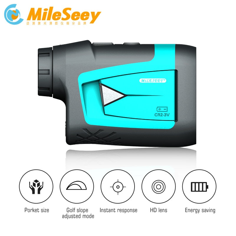 Professional Golf Laser Rangefinder - 600m Hunting & Distance Finder