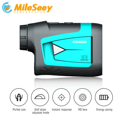 Professional Golf Laser Rangefinder - 600m Hunting & Distance Finder