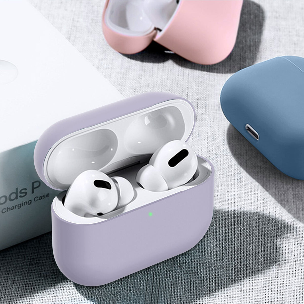 Silicone Case for AirPods Pro - Soft Wireless Bluetooth Earphone Cover & Protective Skin