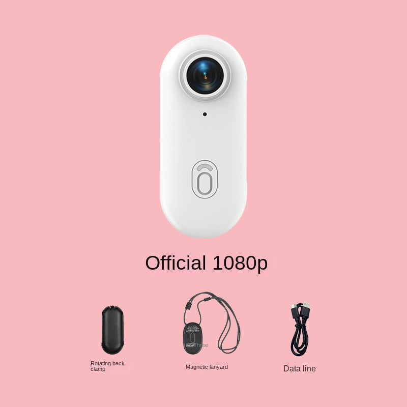 4K Miniature Sports Action Camera - Portable Magnetic Thumb Recorder for Biking & Vlogs