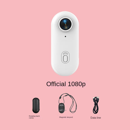 4K Miniature Sports Action Camera - Portable Magnetic Thumb Recorder for Biking & Vlogs