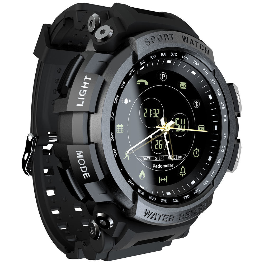 LOKMAT Sport Smart Watch - Professional 5ATM Waterproof Digital Smartwatch with Call Reminder for iOS & Android