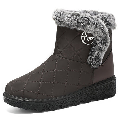 Women's Soft Soled Polyurethane Velvet Thick Snow Boots