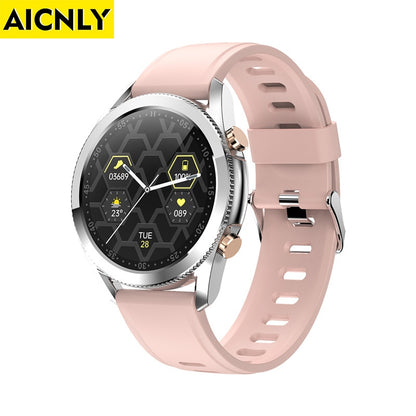 Bluetooth Calling Smart Watch - Waterproof Sports Fitness Tracker with Weather Display for Android & iOS