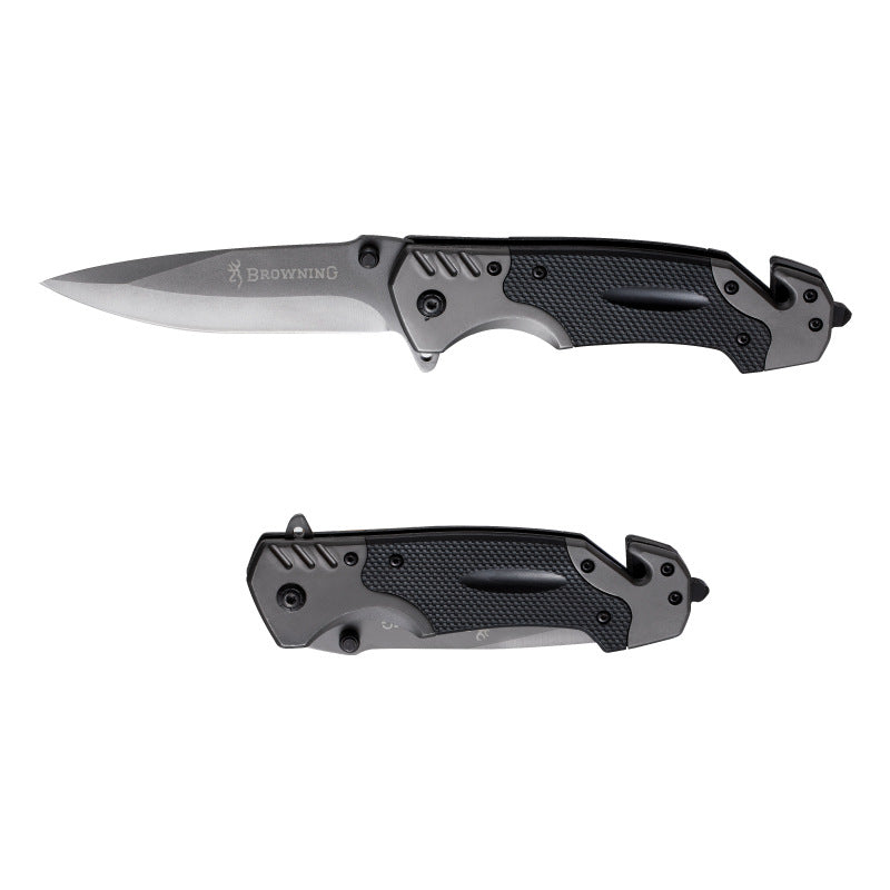 Premium Tactical Stainless Steel Folding Knife – High Hardness Outdoor EDC