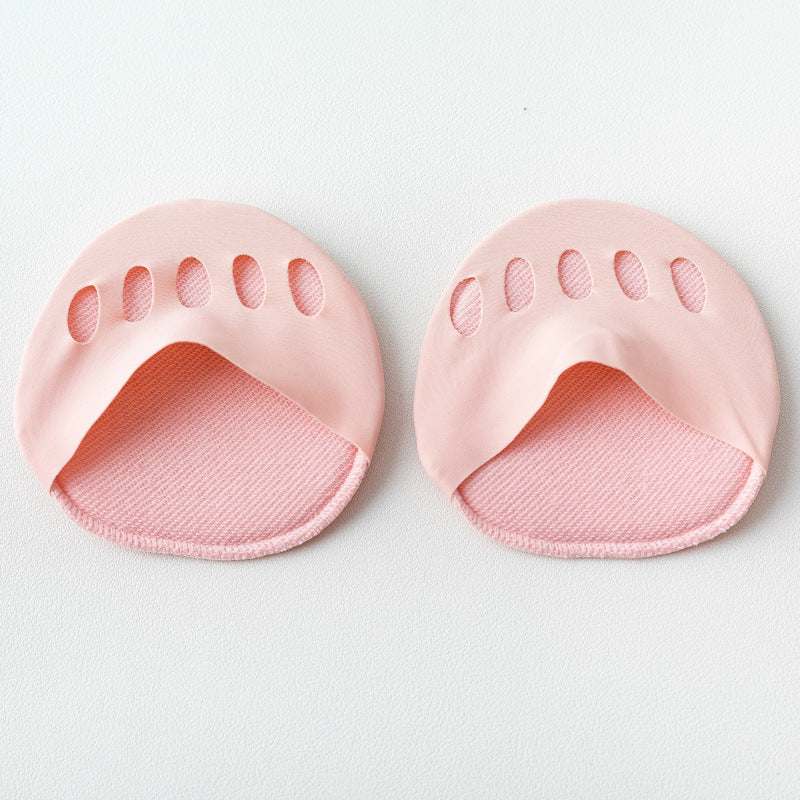 Silicone High Heel Half Sole Socks - Invisible Forefoot Cushions for Women