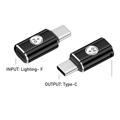 Lightning Female to Type-C Male 27W PD Fast Charging Adapter for iPhone 16 15 Series & iPad