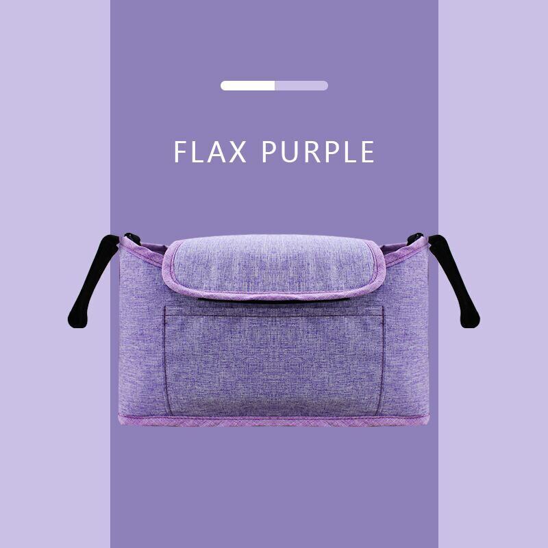 Universal Baby Stroller Organizer Bag with Cup Holder and Storage Pockets