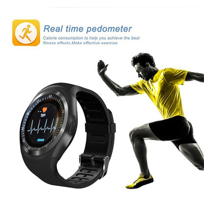 696 Y1HR Smart Watch - Bluetooth & SIM Card Sport Smartwatch & Fitness Bracelet with Heart Rate Monitor