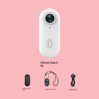 4K Miniature Sports Action Camera - Portable Magnetic Thumb Recorder for Biking & Vlogs