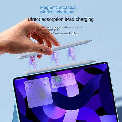 Third-Generation Magnetic Charging Stylus Pen - Active Capacitive Touch Screen Pencil for Apple iPad