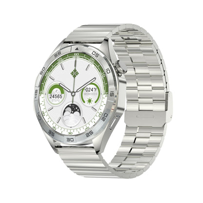 Luxury Business Smart Watch with Bluetooth Calling - Round Screen Health Monitoring Watch
