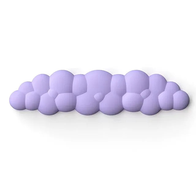 Cloud Memory Foam Keyboard & Mouse Wrist Rest Set - Ergonomic Anti-Slip Desktop Wrist Support Pad for Office & Gaming