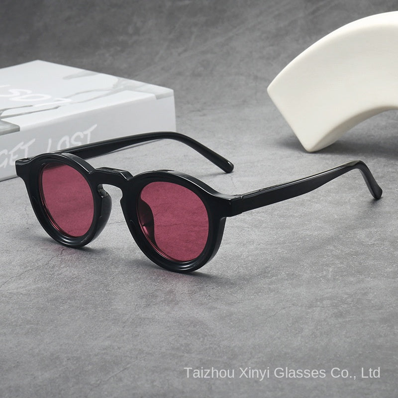Vintage Round Small Frame Sunglasses | Unisex Fashion UV Protection Shades