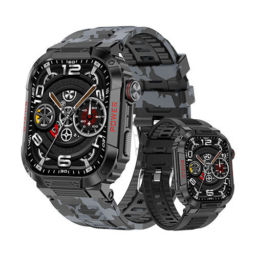 TK25 Smart Watch - IP68 Waterproof Rugged Outdoor Sports Smartwatch with Bluetooth Call & Health Monitoring