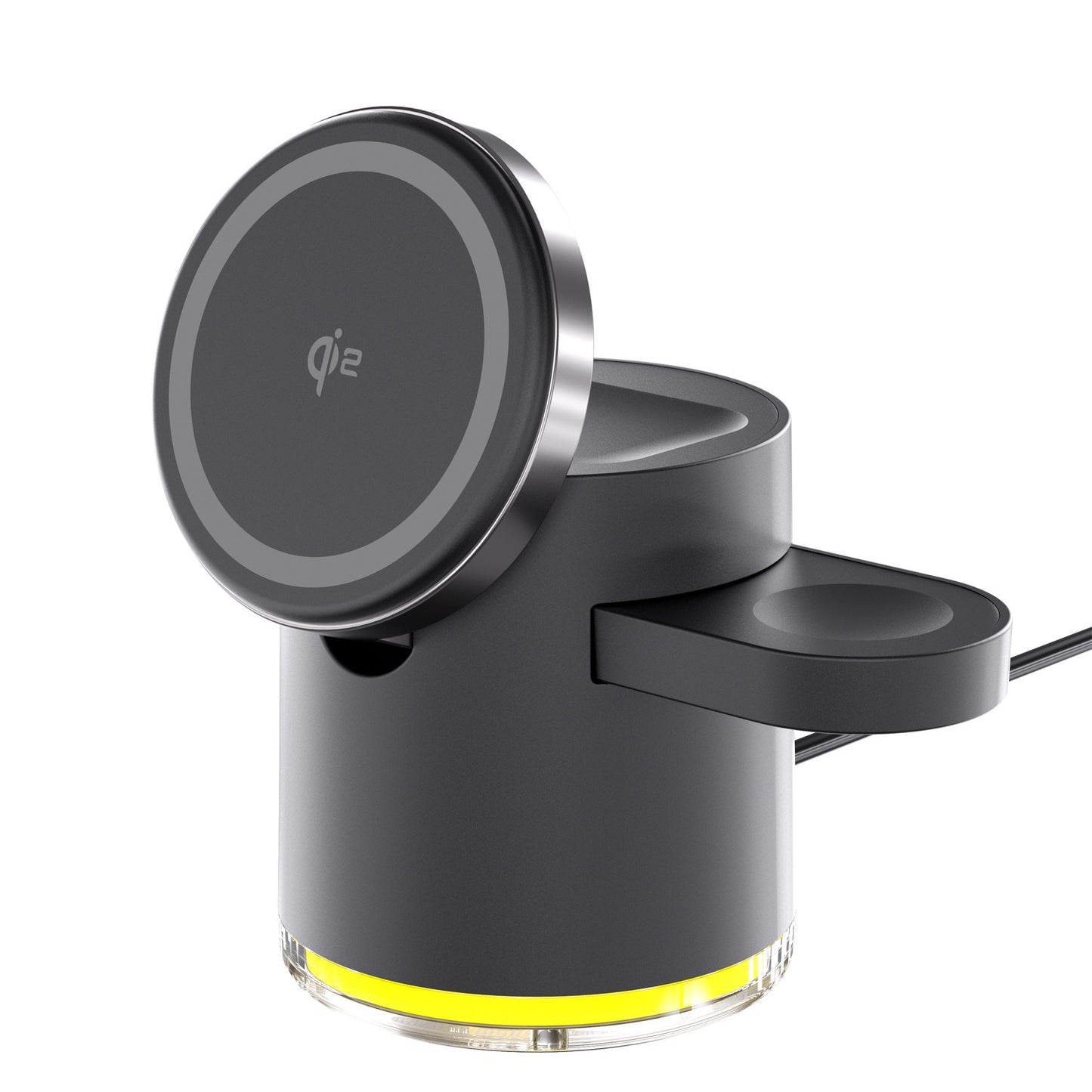 Qi2 Magnetic 3-in-1 Wireless Charger Stand - Fast Charging Station for iPhone & Multi-Devices