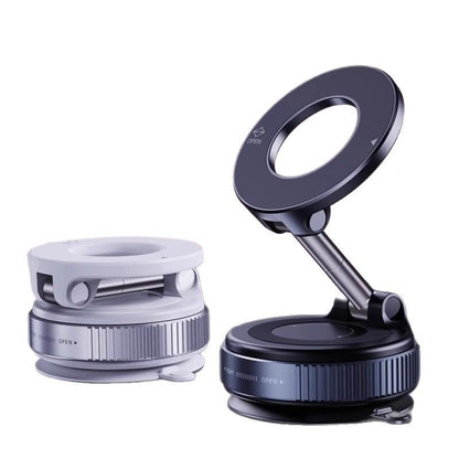 Multi-Functional Magnetic Car Mount - Foldable Dashboard Phone Holder & Vehicle Stand